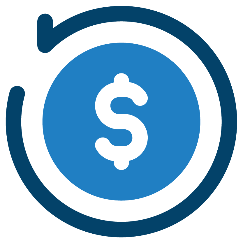 Tips och cashback-ikon